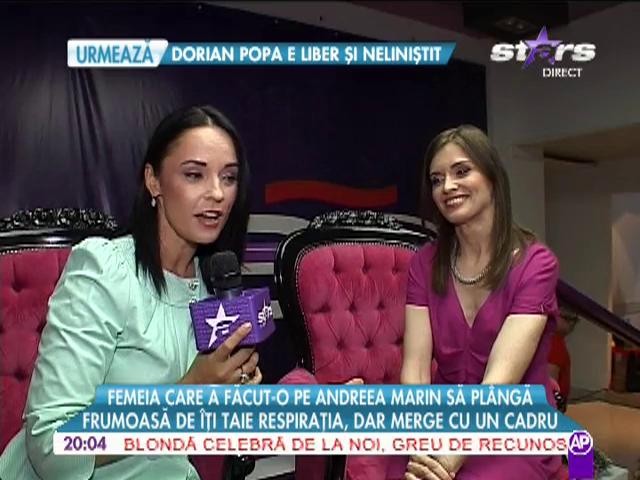 Femeia care a făcut-o pe Andreea Marin să pl&acirc;ngă