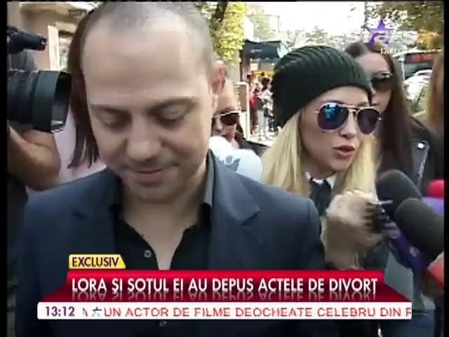 Lora a revenit la numele de fată! Tocmai a părăsit biroul notarial