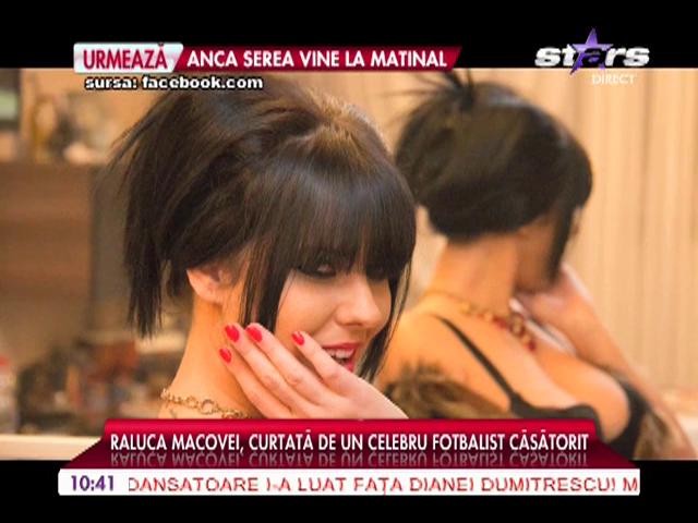 Raluca Macovei, curtată de un celebru fotbalist căsătorit