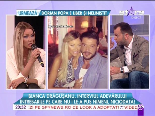 Bianca Drăguşanu, despre relaţia cu Victor Slav