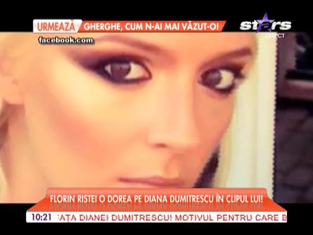 Florin Ristei o dorea pe Diana Dumitrescu &icirc;n clipul lui
