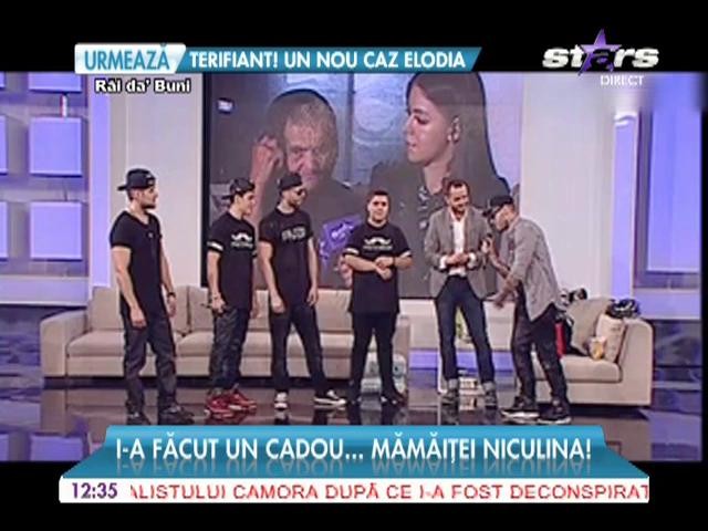 Alex Velea, cadou impresionant pentru mămăiţa Niculina!