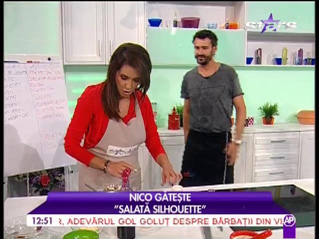 Reţetă fulger a lui Nico: "Salată silhouette"