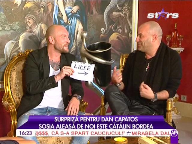 Dan Capatos, către Cătălin Bordea: &rdquo;Ai grijă de emisiune, că vei fii &icirc;n locul meu!&rdquo;