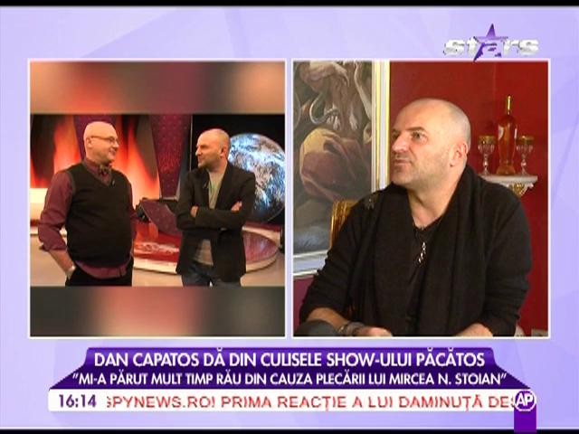 Dan Capatos: &rdquo;Mi-a părut mult timp rău din cauza plecării lui Mircea N. Stoian&rdquo;
