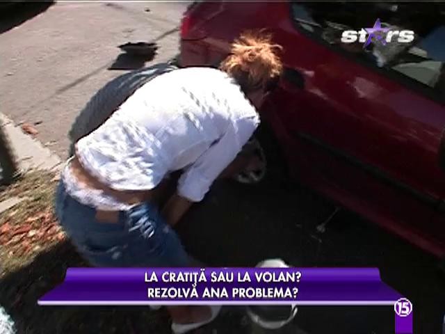 Ana Maria Mocanu, probleme cu mașina