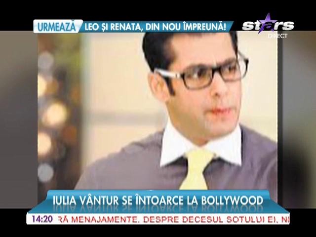 Iulia V&acirc;ntur, invitata lui Salman Khan la nuntă