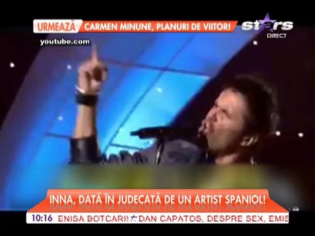 Inna, dată &icirc;n judecată de un artist spaniol