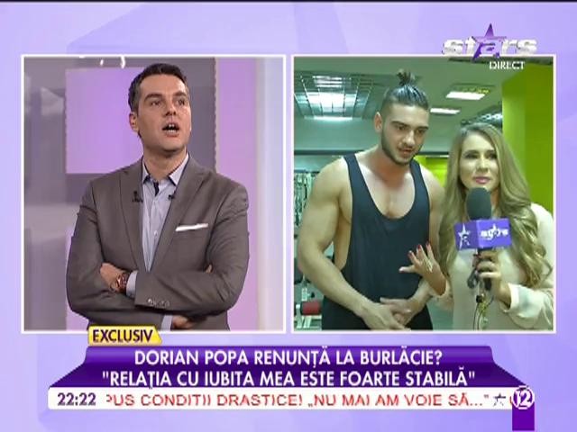 Dorian Popa: "&Icirc;mi doresc să devin tătic"