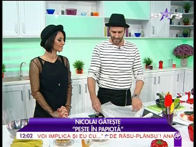 Nicolai gătește: ”Pește în papiotă”