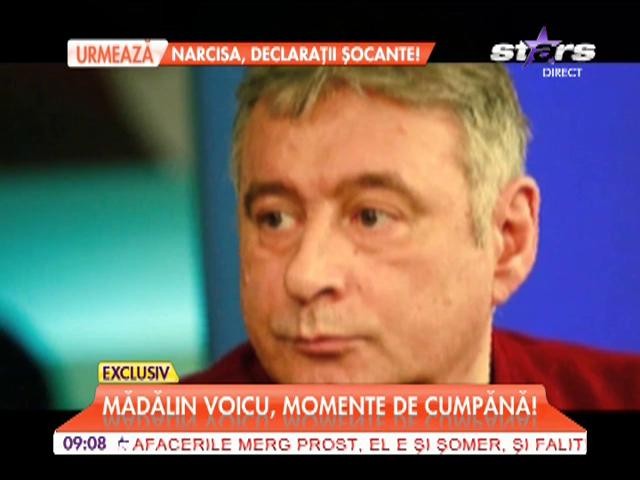 Mădălin Voicu suferă de o boală cruntă