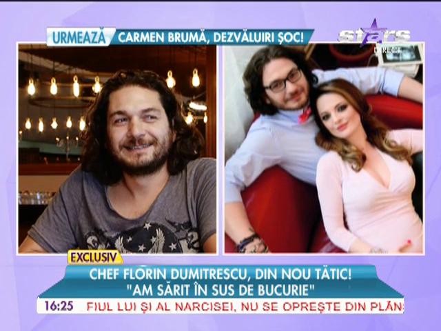Chef Florin Dumitrescu, din nou tătic!