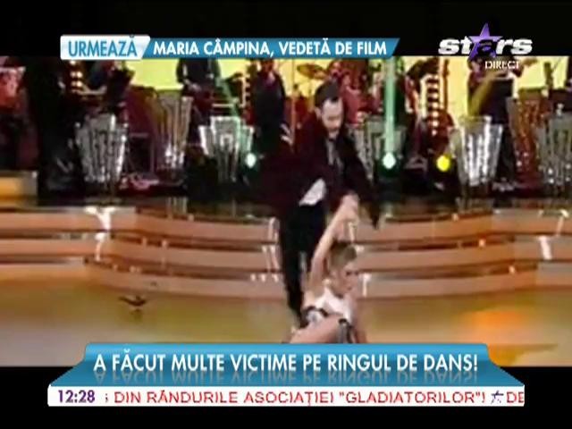 Alina Puşcaş a strălucit pe ringul de dans!