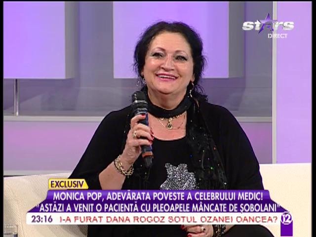 Monica Pop, adevărata poveste a celebrului medic: "Nu ştiu ce e aia viaţă personală"