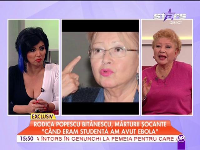 Rodica Popescu Bitanescu a avut Ebola