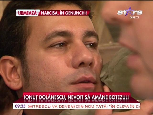 Ionuț Dolănescu nevoit să am&acirc;ne botezul
