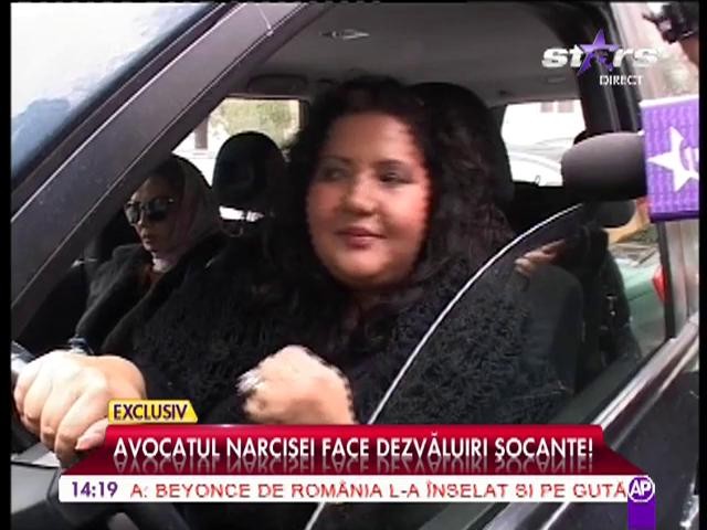 Narcisa Guţă iese din secţia de poliţia alături de la avocata ei