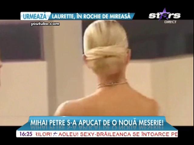 Mihai Petre s-a apucat de o nouă meserie!