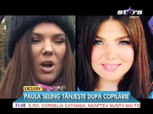 Paula Seling t&acirc;njeşte după copilărie