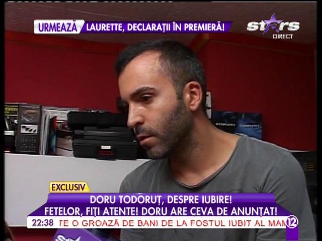 Doru Todoruţ vorbeşte despre relaţia cu Alina Puşcaş