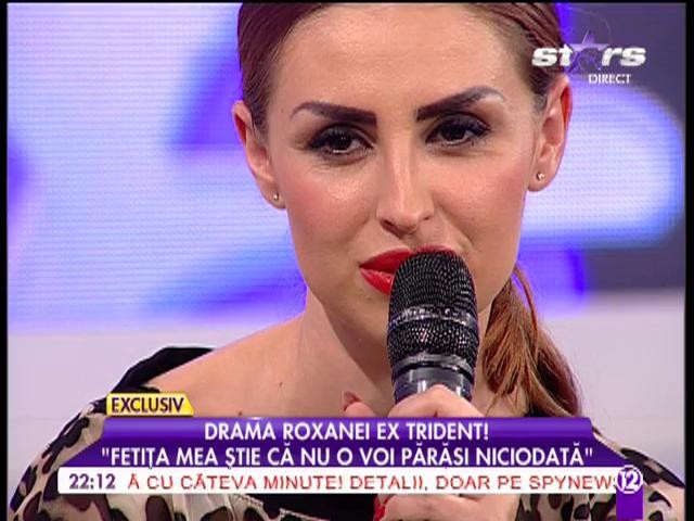 Roxana S&acirc;rbu &icirc;și poate vedea fetița doar de 2 ori pe săpăm&acirc;nă