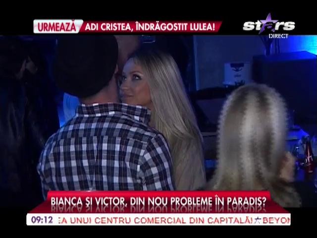 Bianca şi Victor, din nou probleme &icirc;n paradis? Pe el nu l-ai văzut niciodată at&acirc;t de nervos