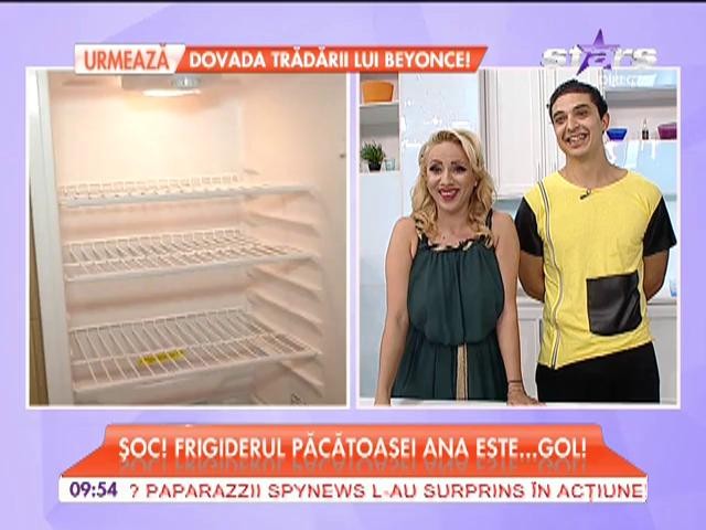 Ce se află &icirc;n frigiderul Anei Mocanu?