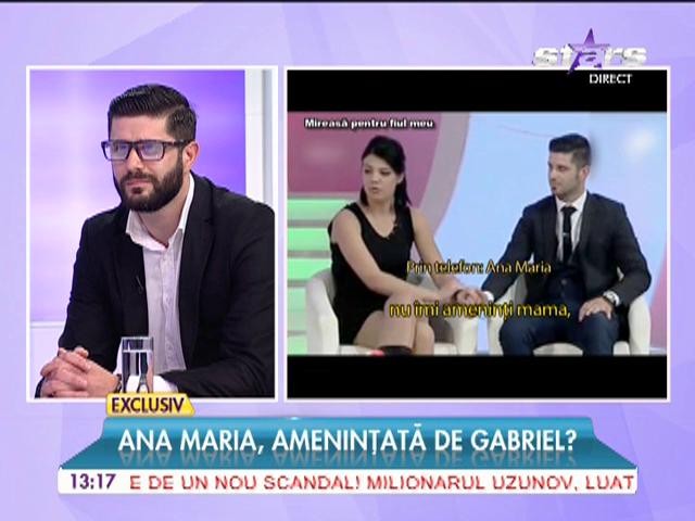 Ana Maria, amenintata de Gabriel - Mireasa pentru fiul meu