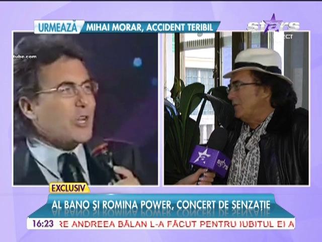 Al Bano şi Romina Power, concert de senzaţie! Ce le transmite artistul rom&acirc;nilor
