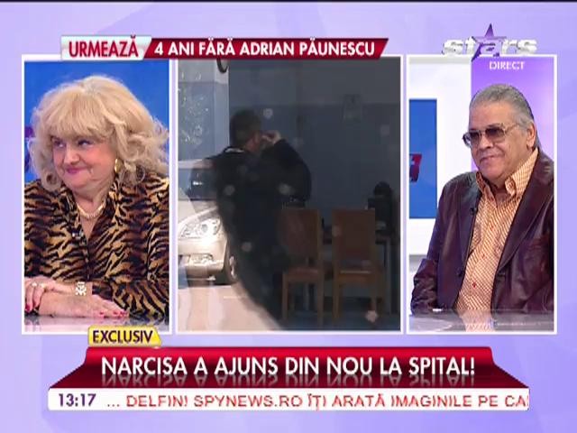 Narcisa a ajuns din nou la spital