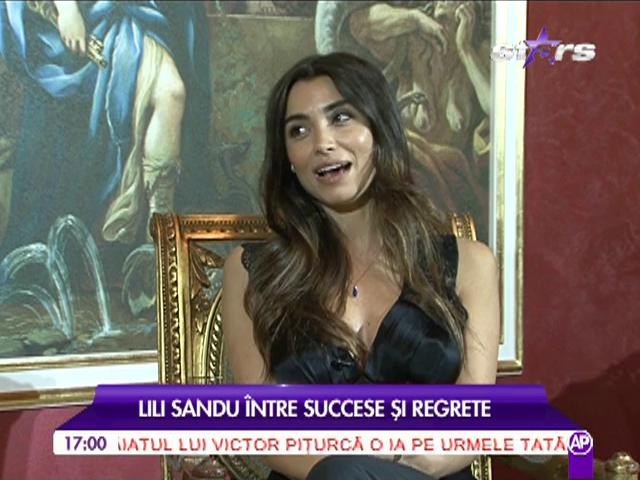 Lili Sandu, &icirc;ntre succese şi regrete! De ce a plecat &icirc;n America: "A existat o despărţire"
