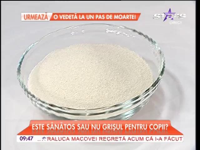 Grişul, secretul unui desert delicios