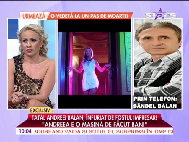 Săndel Bălan, tatăl Andreei Bălan