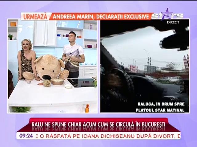 Raluca este &icirc;n drum spre plataoul "Star Matinal"