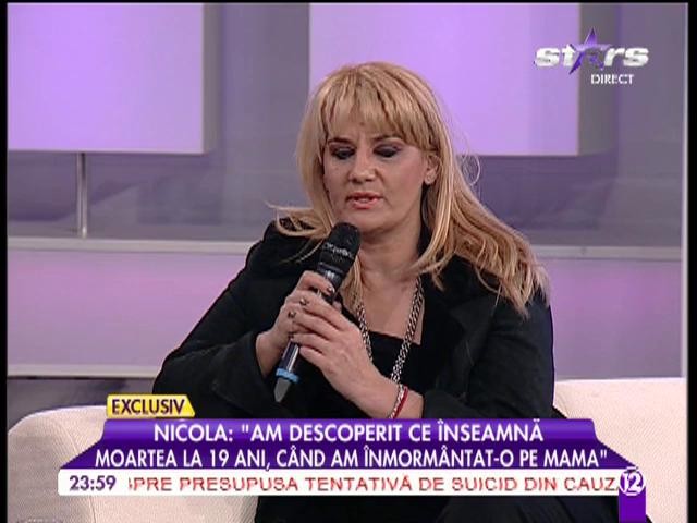 Nicola, la capătul puterilor: "Am descoperit ce &icirc;nseamnă moartea"