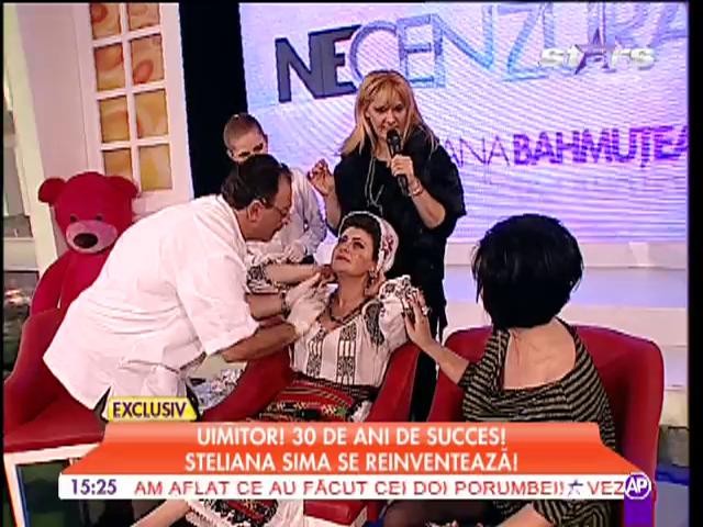Tratament de &icirc;nfrumuseţare pentru Steliana Sima