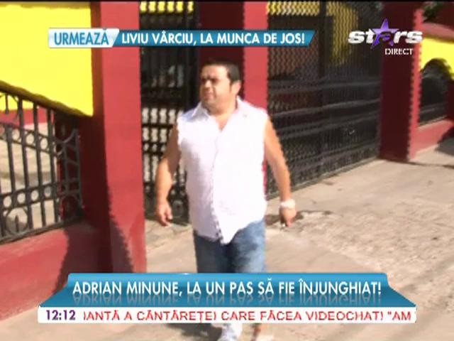Adrian Minune a fost la un pas să-şi piardă viaţa