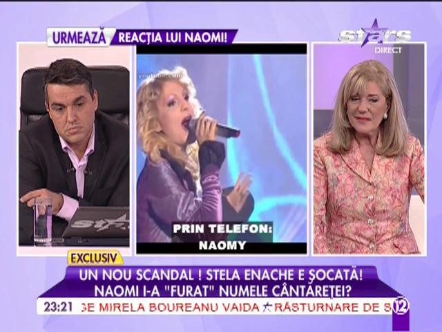 Un nou scandal! Stela Enache e şocată! Naomi i-a furat identitatea