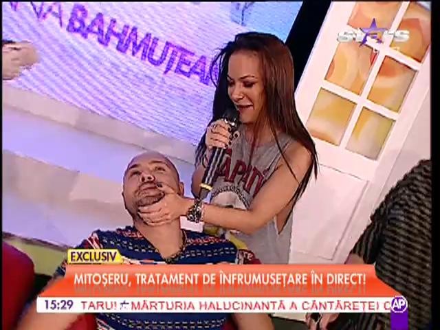 Mihai Mitoşeru face tratament &icirc;n direct