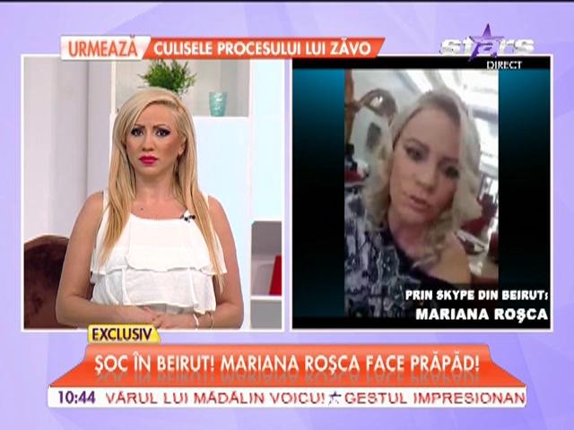 Mariana Roşca, act de caritate tocmai din Beirut: "Vreau să salvez o viaţă"