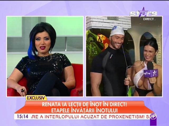 Renata a invatat sa inoate 2