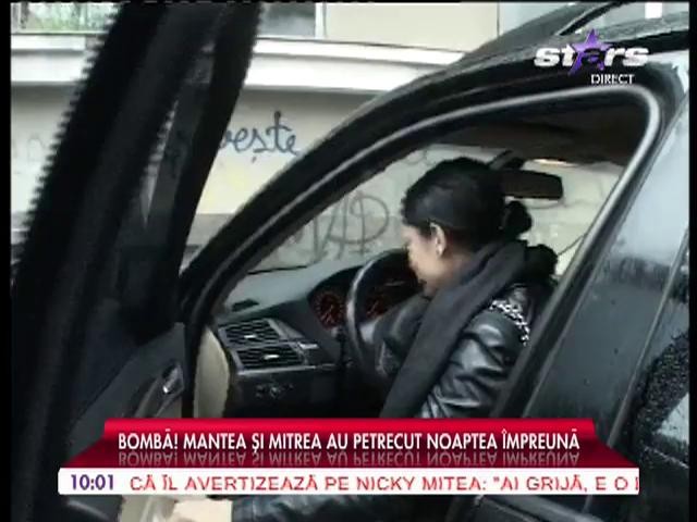 Bombă! Andreea Mantea şi Cristi Mitrea au petrecut noaptea &icirc;mpreună
