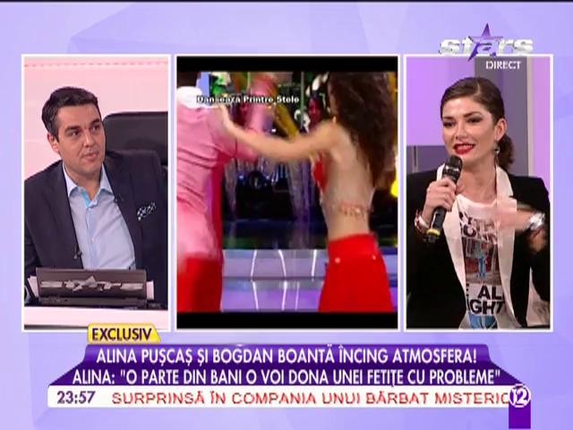 Alina Puşcaş şi Bogdan Boantă, fericiţi după c&acirc;ştigarea concursului "Dansează printre stele"! Ce vor face cu cei 50.000 de euro?