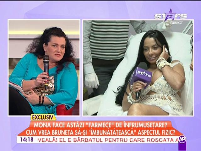 Mona dansatoarea a intrat &icirc;n reparaţii! Cum vrea bruneta sp-şi &icirc;mbunătăţească aspectu fizic