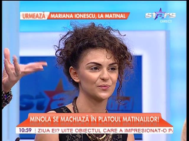 Minona se machiaza la Star Matinal