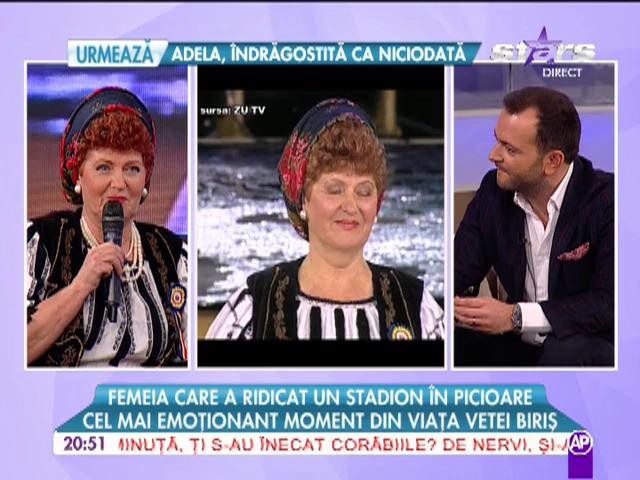 Femeia care a ridicat un stadion &icirc;n picioare! Cel mai emoţionant moment din viaţa Vetei Biriş