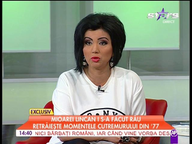 Mioarei Linca i s-a făcut rău
