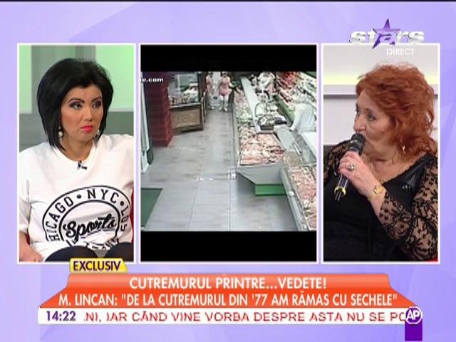 Mioara Lincan despre cutremur