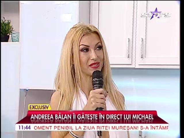 Ce &icirc;i pregăteşte Andreea Bălan lui MIchael?