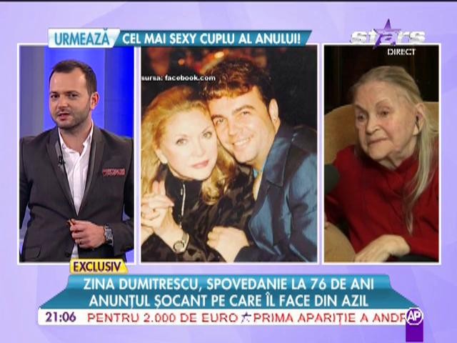 Zina Dumitescu, spovedanie la 76 de ani! Anunţul şocant pe care &icirc;l face din azil